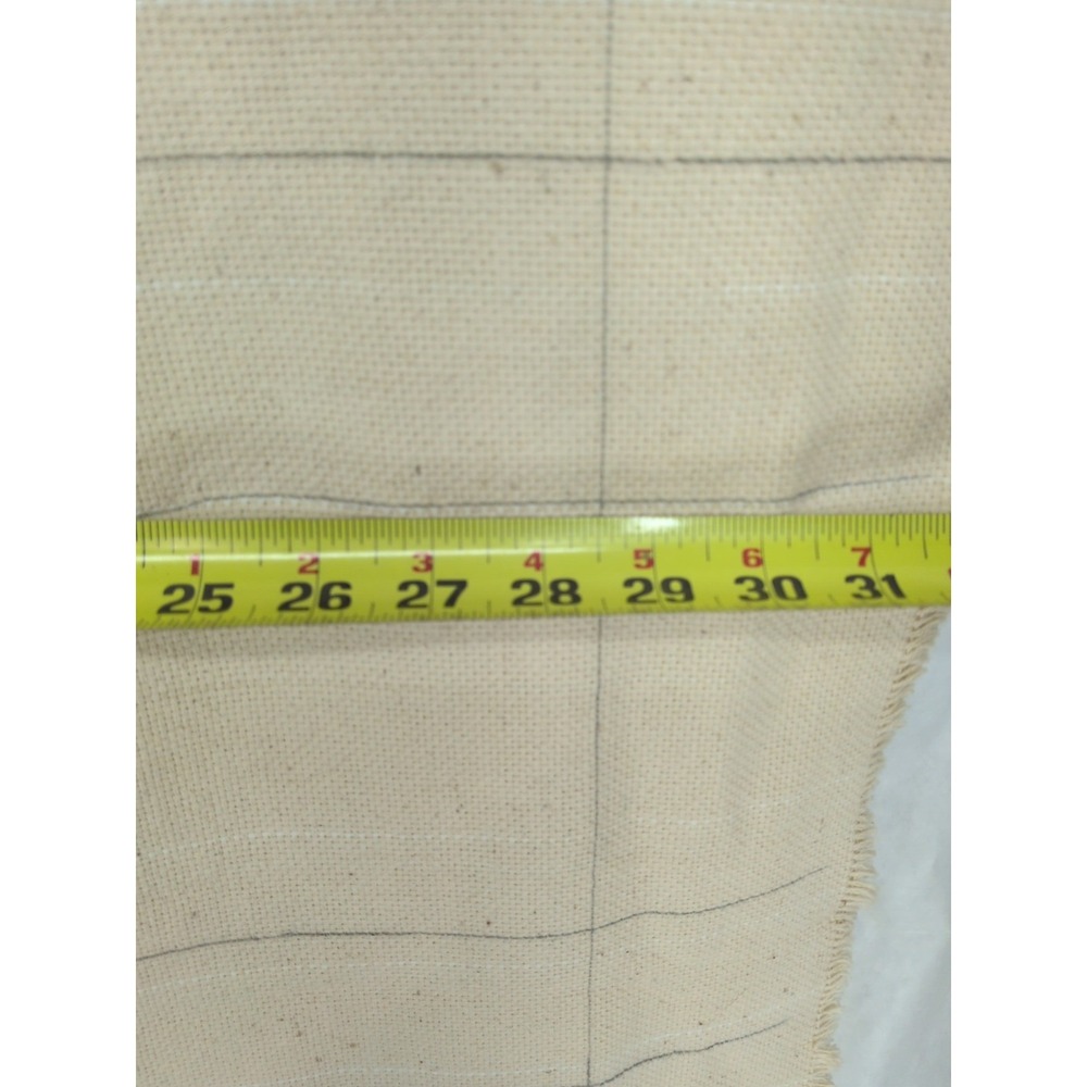 Vintage Rug Hooking Pattern Stair Riser 29" X 87" - Picture 7 of 9